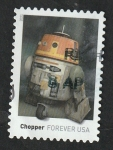 Stamps America - United States -  Star Wars, Chopper