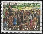 Stamps New Zealand -  Navidad 1964