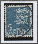 Stamps Denmark -  Escudo d' Armas