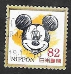 Stamps Japan -  8023 - Mickey
