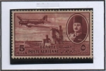 Stamps Egypt -  Rey Farouk delta dan y Avion DC-3