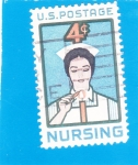 Stamps United States -  enfermera