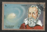 Stamps United Arab Emirates -  Sharjah - Galileo