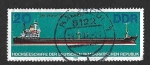 Stamps Germany -  2275 - Barco Oceánico (DDR)