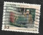 Stamps United States -  2932 - Homenaje a Frederick Law Olmsted, arquitecto paisajista