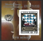 Stamps North Korea -  2010 - HB Campeonato Mundial de Ajedrez
