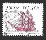 Stamps Poland -  1211 - Fragata Siglo XIX