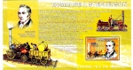 Stamps Democratic Republic of the Congo -  HOMENAJE A STEPHENSON