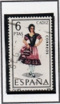 Stamps Spain -  Cadiz