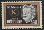 Stamps Uruguay -  Kennedy