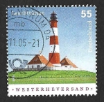 Stamps Germany -  2345 - Faro de Griefswalde Oie