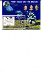 Stamps Yemen -  LLEGADA A LA LUNA  20-7-69