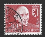 Stamps Germany -  9N164 - I Aniversario de la Muerte de Otto Suhr (BERLÍN)