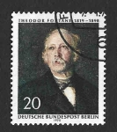 Stamps Germany -  9N282 - 150 Cumpleaños de Theodor Fontane (BERLÍN)