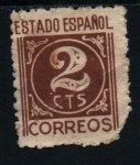 Stamps Spain -  Numeral