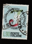 Stamps Italy -  Vigesimo aniv. de la república
