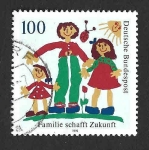 Stamps Germany -  1754 - Vida Familiar