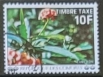 Stamps Comoros -  Flores - Chameleon