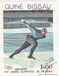 Stamps Guinea Bissau -  OLIMPIADA SARAGEVO'
