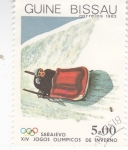 Stamps Guinea Bissau -  OLIMPIADA SARAGEVO'