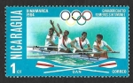 Stamps Nicaragua -  1022 - JJOO 1964