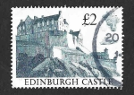 Stamps United Kingdom -  1447 - Castillo de Edimburgo