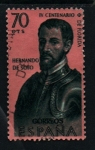 Stamps Spain -  serie- Forjadores de América