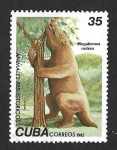 Stamps Cuba -  2546 - Perezoso Gigante Americano