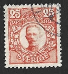 Stamps Sweden -  84 - Gustavo V de Suecia