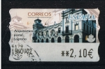 Stamps Spain -  Arquitectura postal   Logroño