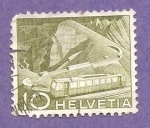 Stamps Switzerland -  INTERCAMBIO