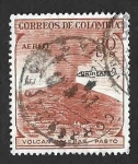 Stamps Colombia -  C338 - Volcán Galeras