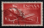 Stamps Spain -  Superconstellation y carabela