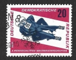 Stamps Germany -  809 - X Campeonatos Internacionales de Trineo (DDR)