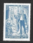 Stamps Chile -  433 - 150 Años de la Muerte de José Miguel Carreras