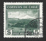 Stamps Chile -  208 - Lago Villarrica