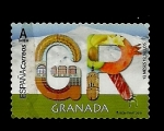 Stamps Spain -     G R   Granada