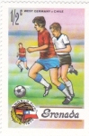 Stamps Grenada -  COPA DEL MUNDO FUTBOL MUNICH'74