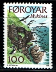Stamps Denmark -  serie- Isla de Mykines