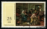 Stamps Germany -  serie- Pinturas museo Schwerin