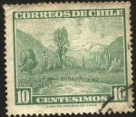 Stamps Chile -  Volcán CHOSHUENCO.