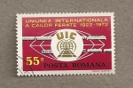 Stamps Romania -  50 Aniv. de la Unión Int. de Ferroviarios