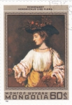 Stamps Mongolia -  RETRATO- REMBRANDT 