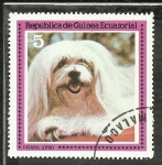 Stamps Equatorial Guinea -  Lhasa Apso