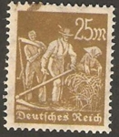 Stamps Germany -  campesinos