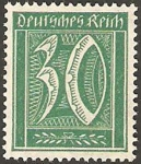 Stamps Germany -  142 - cifra