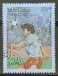 Stamps Laos -  FIFA World Cup Football Championship 1994, USA