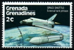 Stamps Grenada -  serie- Lanzadera espacial