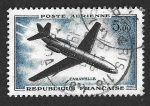 Stamps France -  C39 - Sud Aviation SE 210 Caravelle