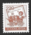 Stamps Yugoslavia -  1936 - Diligencia del Servicio Postal